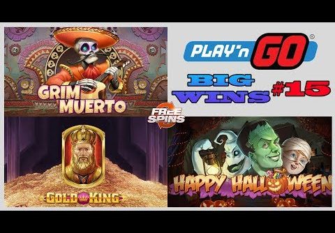 Gold King (BIG WIN), Happy Halloween (SOLID WIN), Grim Muerto slot (GAMEPLAY) PLAY’N GO #15