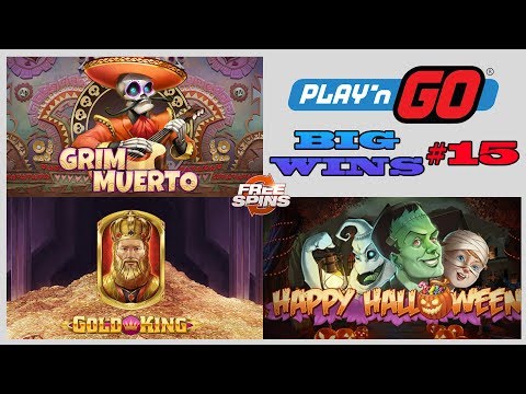 Gold King (BIG WIN), Happy Halloween (SOLID WIN), Grim Muerto slot (GAMEPLAY) PLAY’N GO #15
