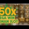 NetEnt Conan Slot  – 15 Free Spins and 150x Mega Win