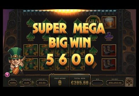 Rainbow Ryan slot from Yggdrasil (FREESPINS, BONUSES, BIGWIN, MEGAWIN, SUPERBIGWIN)