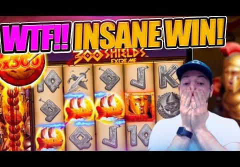 MUST SEE EXTREME SLOT WIN ON 300 SHIELDS!!