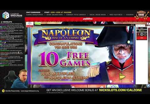 BIG WIN on Napoleon Slot – £4 Bet!