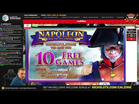 BIG WIN on Napoleon Slot – £4 Bet!