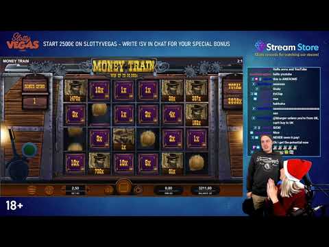 MEGA BIG WIN ON MONEY TRAIN! (BONUS BUY)