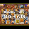 MY BIGGEST WIN ON DIAMOND MINE (SO FAR) – 5€ BET!!