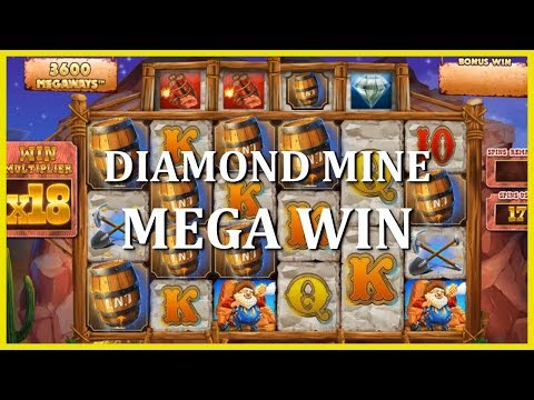 MY BIGGEST WIN ON DIAMOND MINE (SO FAR) – 5€ BET!!