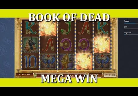 BOOK OF DEAD – MEGA WIN + MEGA TEASE.. TWICE!! 2€ BET