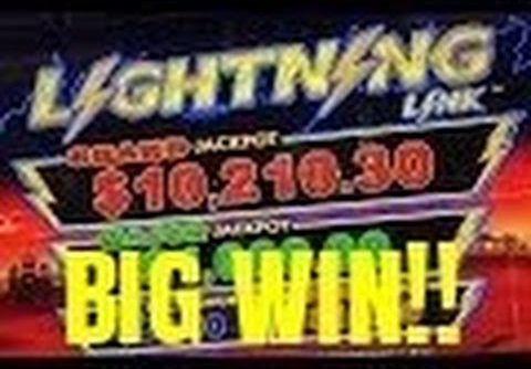 LIGHTNING LINK SLOT MACHINE BONUS-SUPER BIG WIN!