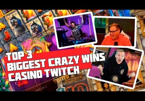 TOP 3 BIGGEST CRAZY WINS | BONUSES IN VIDEO SLOTS | EPIC WIN IN DEAD OR ALIVE SLOT