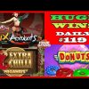 6 Acrobats [HUGE WIN], Donats slot (MEGA WIN), Extra Chilli MEGAWAYS (BIG WIN) DAILY #119