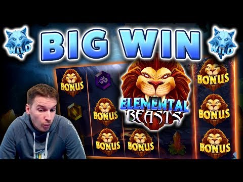 BIG WIN on Elemental Beasts Slot – £6 Bet!