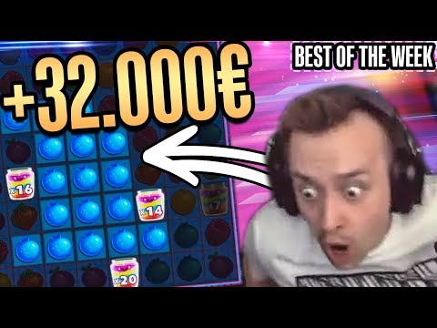 Streamer Mega Win  on Jammin Jars  slot  –  TOP 5 Biggest wins of the week