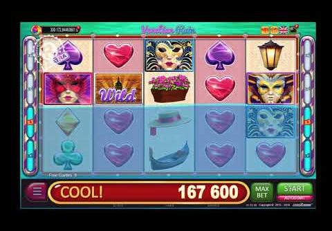 ☂ BIG WIN in slot game online VENETIAN RAIN from Belatra ☂ 520x bet  in FREE GAMES ☂