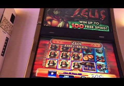 Zeus slot machine high limit jackpot! Huge win! 🏔💸