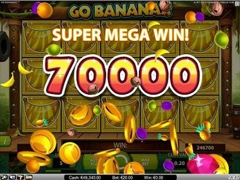 Go Bananas – NEW SLOT MACHINE – Mega Win