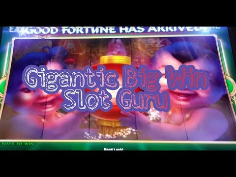 Unexpected! Very Big Win! Fu Dao Le Bonus w/ 2 Good Fortunes 1.28 Bet Slot Machine Hollywood Casino
