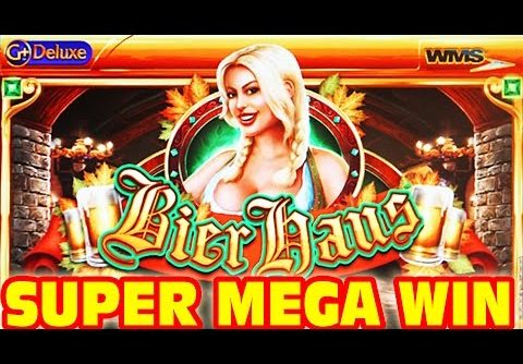 Bier Haus SUPER MEGA BIG WIN + Retriggers Slot Machine Bonus