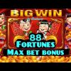 88 FORTUNES slot machine MAX BET BONUS “BIG WIN”