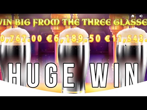 TRIPLE Beer Bonus Gives MEGA WIN at Rainbow Jackpots Slot