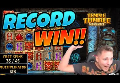 RECORD WIN!!!!! Temple Tumble MEGA WIN – Casino Games from CasinoDaddy