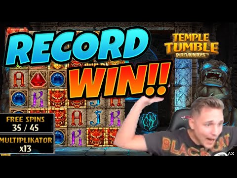 RECORD WIN!!!!! Temple Tumble MEGA WIN – Casino Games from CasinoDaddy