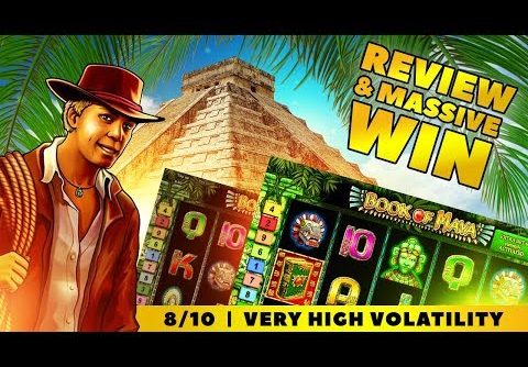 Book Of Maya Slot Review (Novomatic) and MEGA WIN!!!