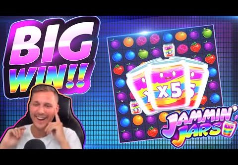 BIG WIN!!! Jammin Jars BIG WIN!! Online Casino slot from CasinoDaddy Live Stream