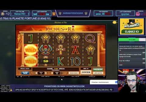 SLOT ONLINE Super big win base game full ligne premium RICHES OF RA X300 !!!