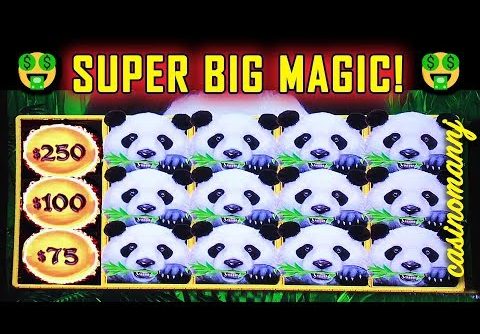 🐼 SUPER BIG WIN!!! 🐼- PANDA MAGIC SLOT! – That’s a LOTTA 🐼🐼🐼 PANDAS! – Slot Machine Bonus