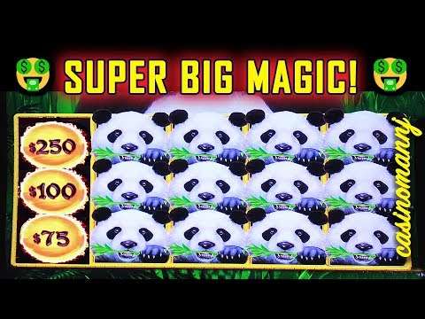 🐼 SUPER BIG WIN!!! 🐼- PANDA MAGIC SLOT! – That’s a LOTTA 🐼🐼🐼 PANDAS! – Slot Machine Bonus