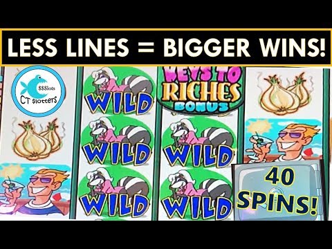 IT WORKS! BIG WIN PLAYING LESS LINES ON STINKIN’ RICH SLOT MACHINE! FULL PAY RETRIGGERS!