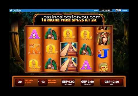 Montezuma Slot Bonus MEGA Win