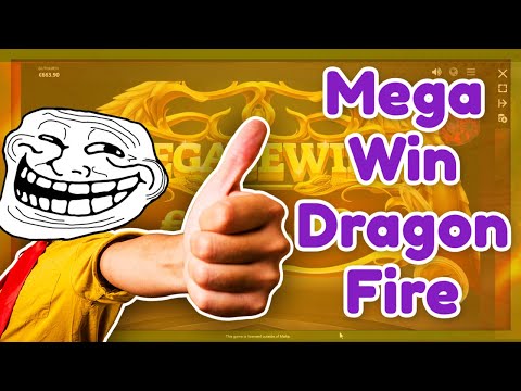 Awesome Free Spins on Dragons Fire Online Slot Mega Win