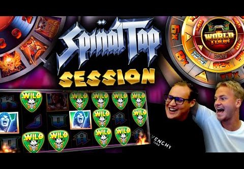 Crazy Slot Session on Spinal Tap slot (BIG WIN)