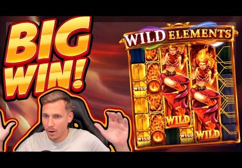 BIG WIN!!! Wild Elements BIG WIN!! Casino Slot from CasinoDaddy Live Stream