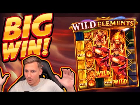 BIG WIN!!! Wild Elements BIG WIN!! Casino Slot from CasinoDaddy Live Stream