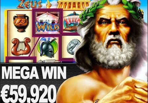 New slot – Zeus RECORD BIG WIN – €59,920