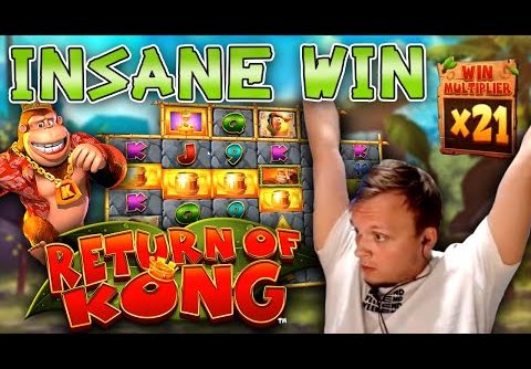 HUGE MEGA WIN on Return of Kong Megaways!!