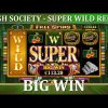 BIG WIN – High Society – Super Wild Reels – Microgaming