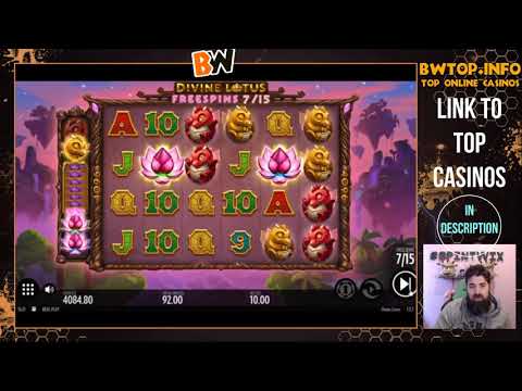 Big Win on Divine Lotus slot. Reds on big bets!