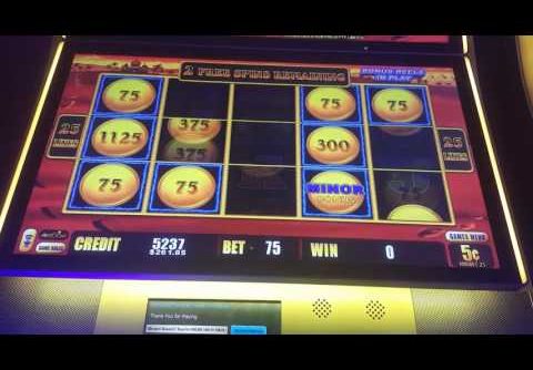 Lightning Link Big Win! Slot machine, $250 Minor Jackpot!