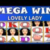 MEGA WIN ON LOVELY LADY – AMATIC