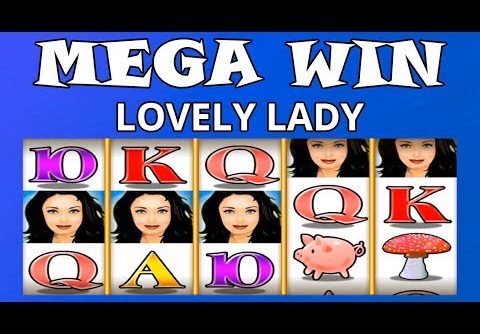 MEGA WIN ON LOVELY LADY – AMATIC