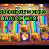 NEW SLOT: HUGE WIN ON LEPRECHAUN’S GOLD RAINBOW OASIS SLOT.