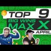 TOP 9 big wins Max X multiplier @ online slots April. Hello YouTube!