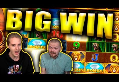 BIG WIN on SAFARI GOLD MEGAWAYS Slot