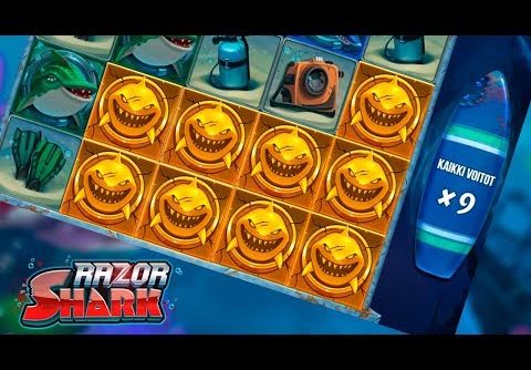 SUPER MEGA WIN ON RAZOR SHARK (Push Gaming)