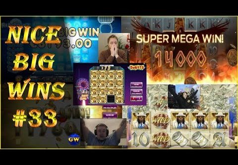 Nice big wins #33 | casino streamers, online slots.