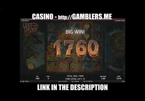 WOW! 🤑🤑 62 000€ MEGA BIG WIN IN CASINO FOR MONEY 😎 Slot Lost Relics by Roshtein Stream Live 20192