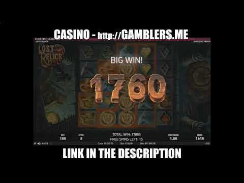 WOW! 🤑🤑 62 000€ MEGA BIG WIN IN CASINO FOR MONEY 😎 Slot Lost Relics by Roshtein Stream Live 20192